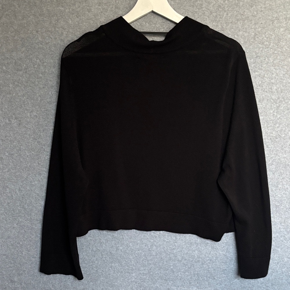 Jessica Howard  Women Sweater Shrug XL Black - Picture 7 of 7